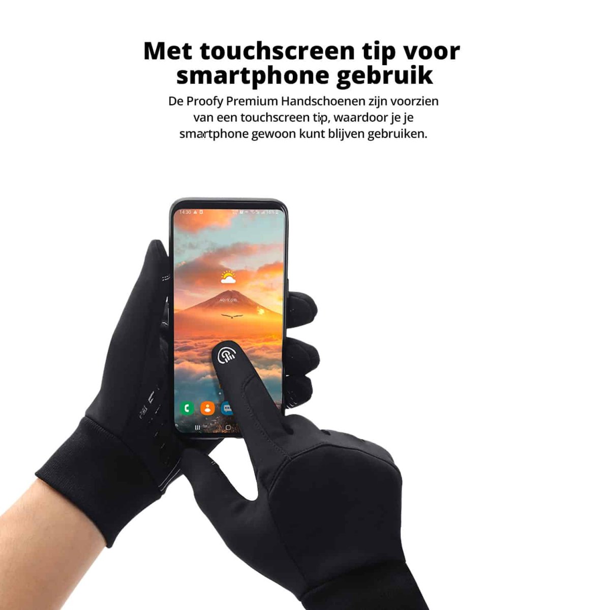Water en Winddichte Handschoenen Proofy Premium - Afbeelding 5