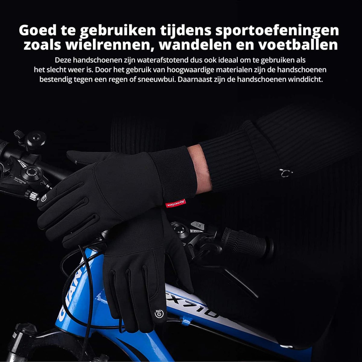 Water en Winddichte Handschoenen Proofy Premium - Afbeelding 6