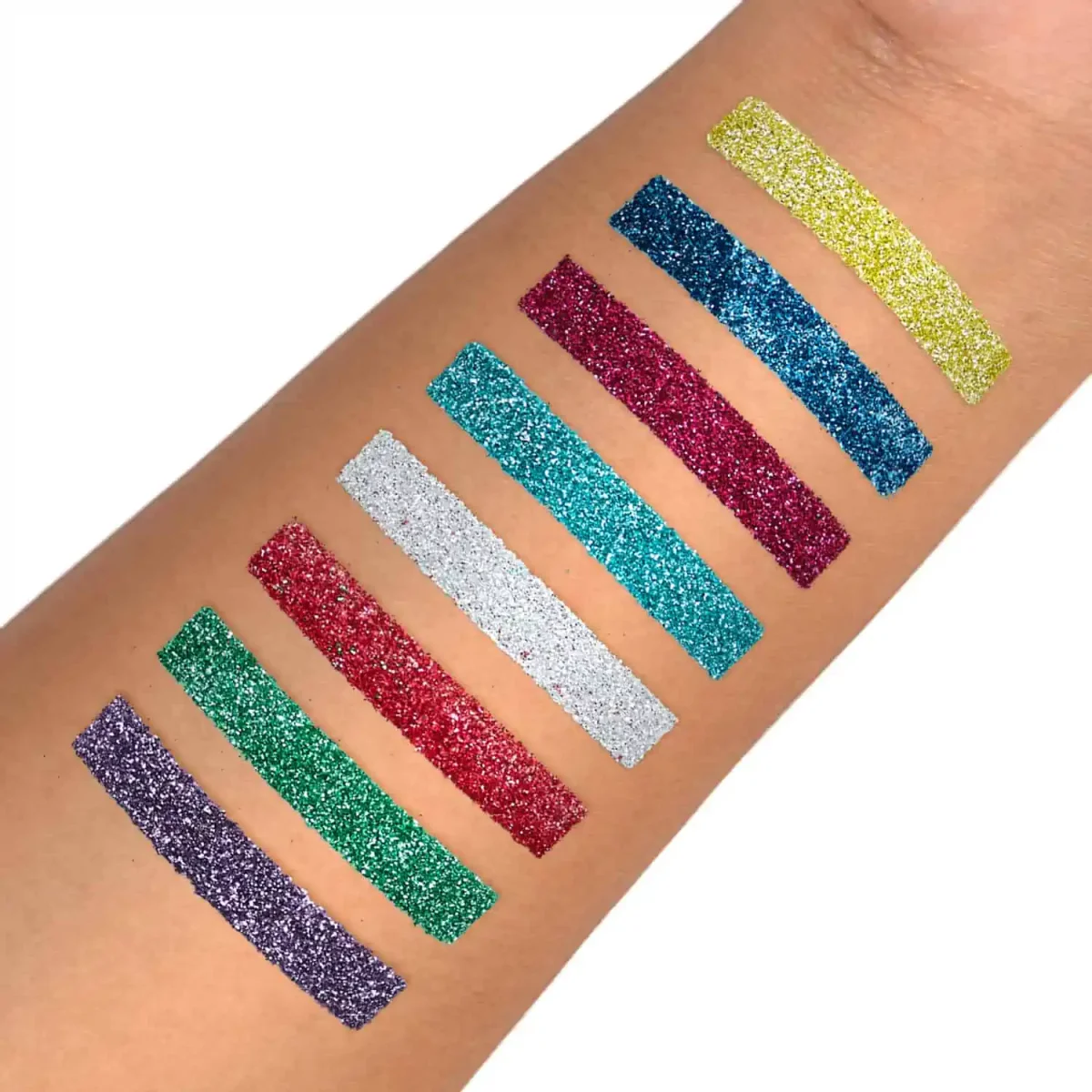 PaintGlow Biodegradable Glitter Dust – Emerald Green - Afbeelding 3