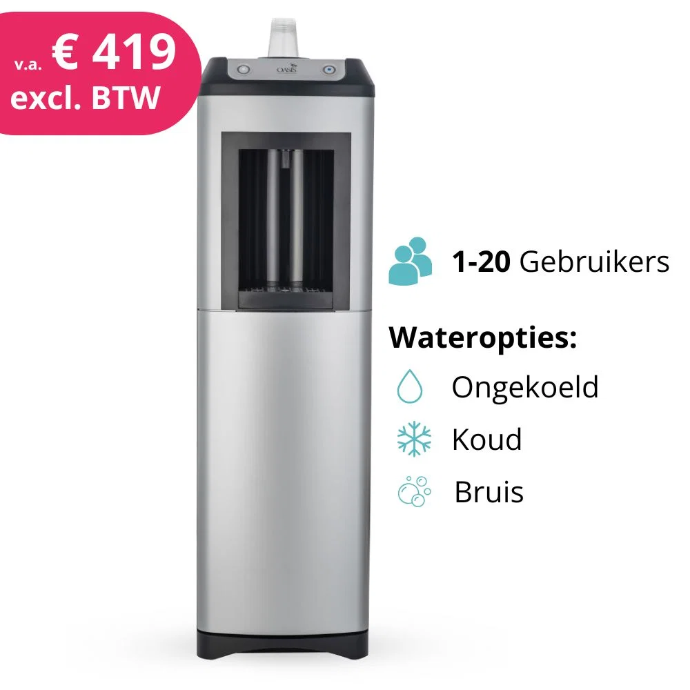 Oasis Kalix Leidingwaterkoeler – Voordelige Waterkoeler op Waterleiding met Direct Chill Technologie | 1 tot 20 gebruikers (20 L/UUR)