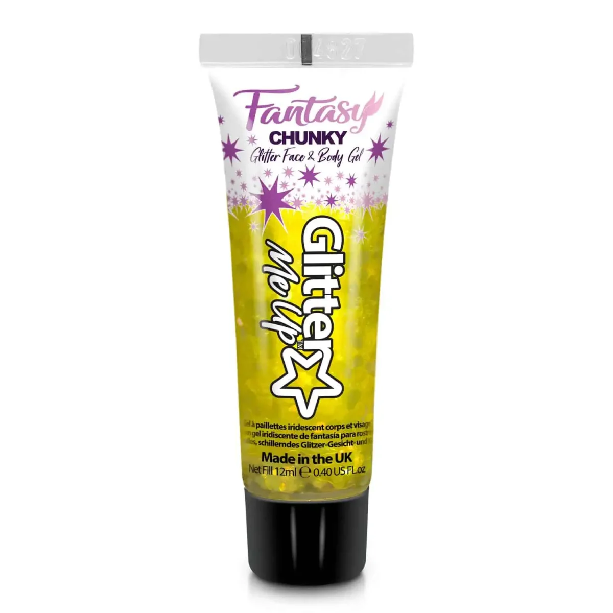 Paintglow Glitter Me Up Fantasy Chunky Glitter face & body gel – Golden Griffin – 12ml - Afbeelding 2