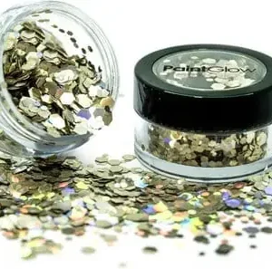PaintGlow Chunky Glitter shakers – Golden Girl