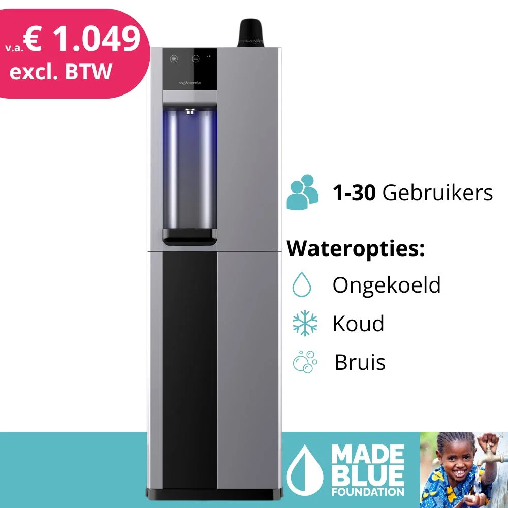 Leidingwaterkoeler Habit Elite koud/kamer of koud/kamer/bruis | 1 tot 30 gebruikers (30 liter / uur)