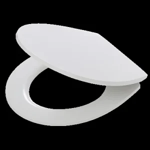 Tiger Recycled Toiletbril met deksel 100% gerecycled Thermoplast Wit