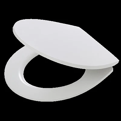 Tiger Recycled Toiletbril met deksel 100% gerecycled Thermoplast Wit
