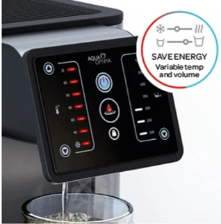 TWEEDE KANS Aqua Optima Aurora 3-in-1 waterdispenser: heetwaterdispenser, waterkoeler en waterfilterkan in 1! | Tap in 30 seconden koud, warm of kokend water - Afbeelding 7