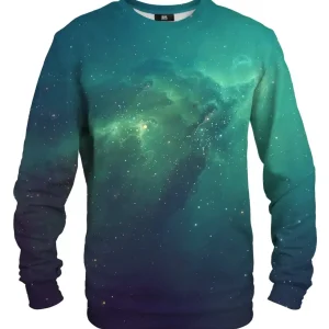 Blue Nebula cotton sweater