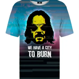 City to burn t-shirt