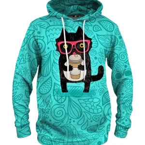 Coffee Cat hoodie