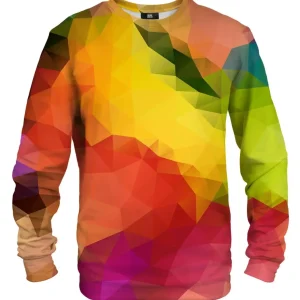 Colorful Geometric cotton sweater