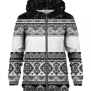 Culture Patterns Zip Hoodie