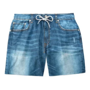 Denim zwembroek