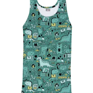 Dino Tech Tank Top