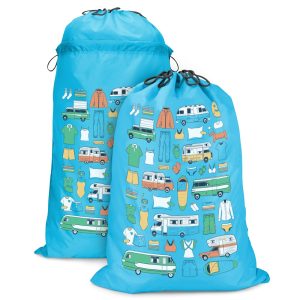 Opbergzak / Waszak campers blauw – Van Go