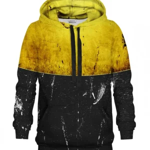 Flaw on Gold Hoodie