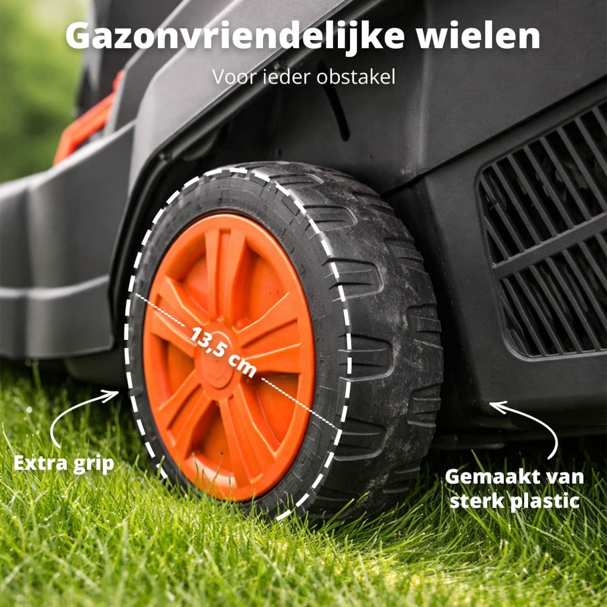 FlinQ Draadloze Grasmaaier 20V - Afbeelding 4