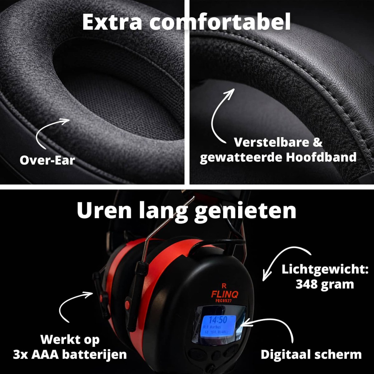 FlinQ DAB+ / FM Radio Gehoorbescherming - Afbeelding 5