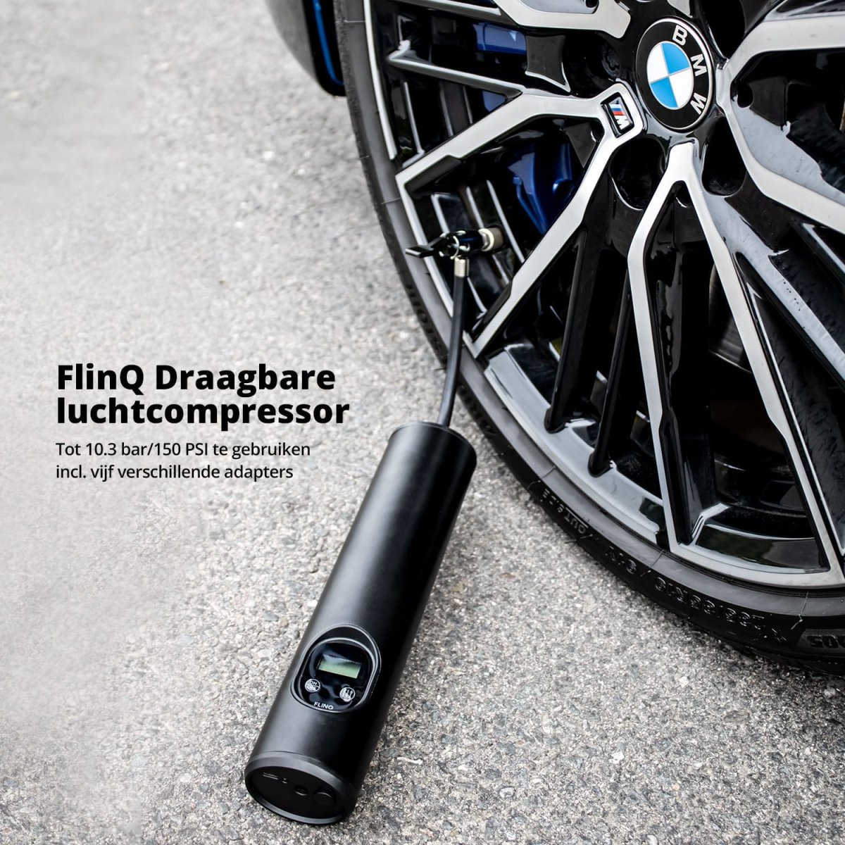 FlinQ Draadloze Luchtcompressor - Afbeelding 6