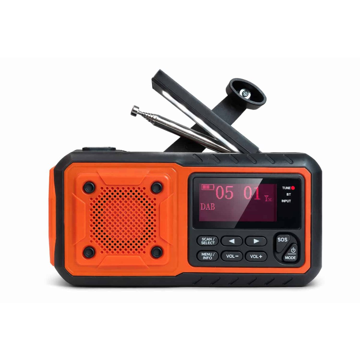 FlinQ FM Noodradio met DAB+ en Bluetooth – RescueWave