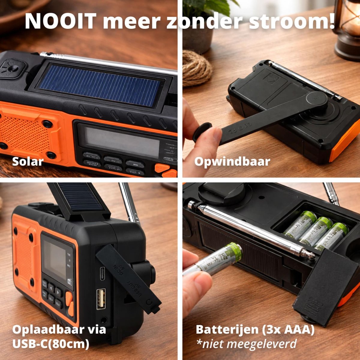 FlinQ FM Noodradio met DAB+ en Bluetooth – RescueWave - Afbeelding 7
