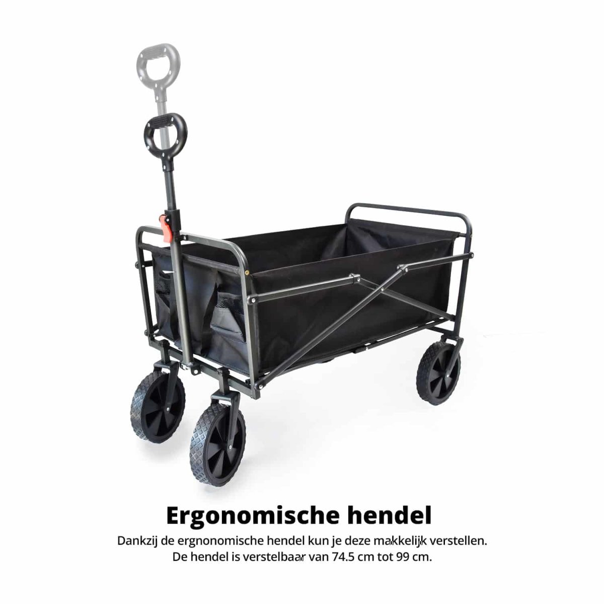 FlinQ Folding Wagon 90 KG - Afbeelding 7