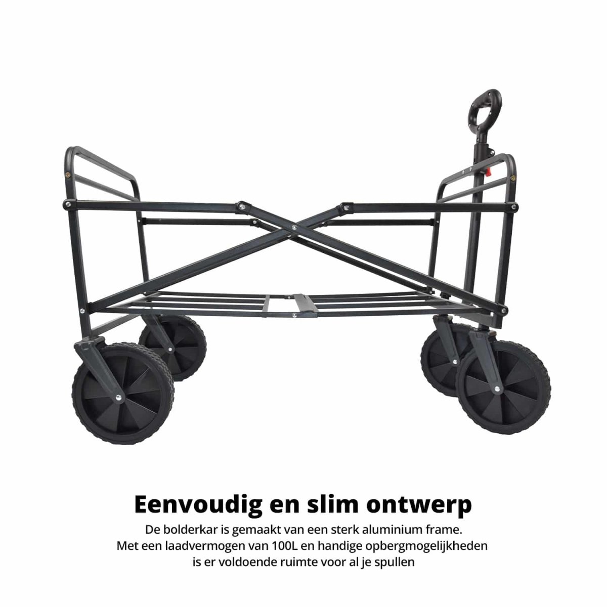 FlinQ Folding Wagon 90 KG - Afbeelding 8