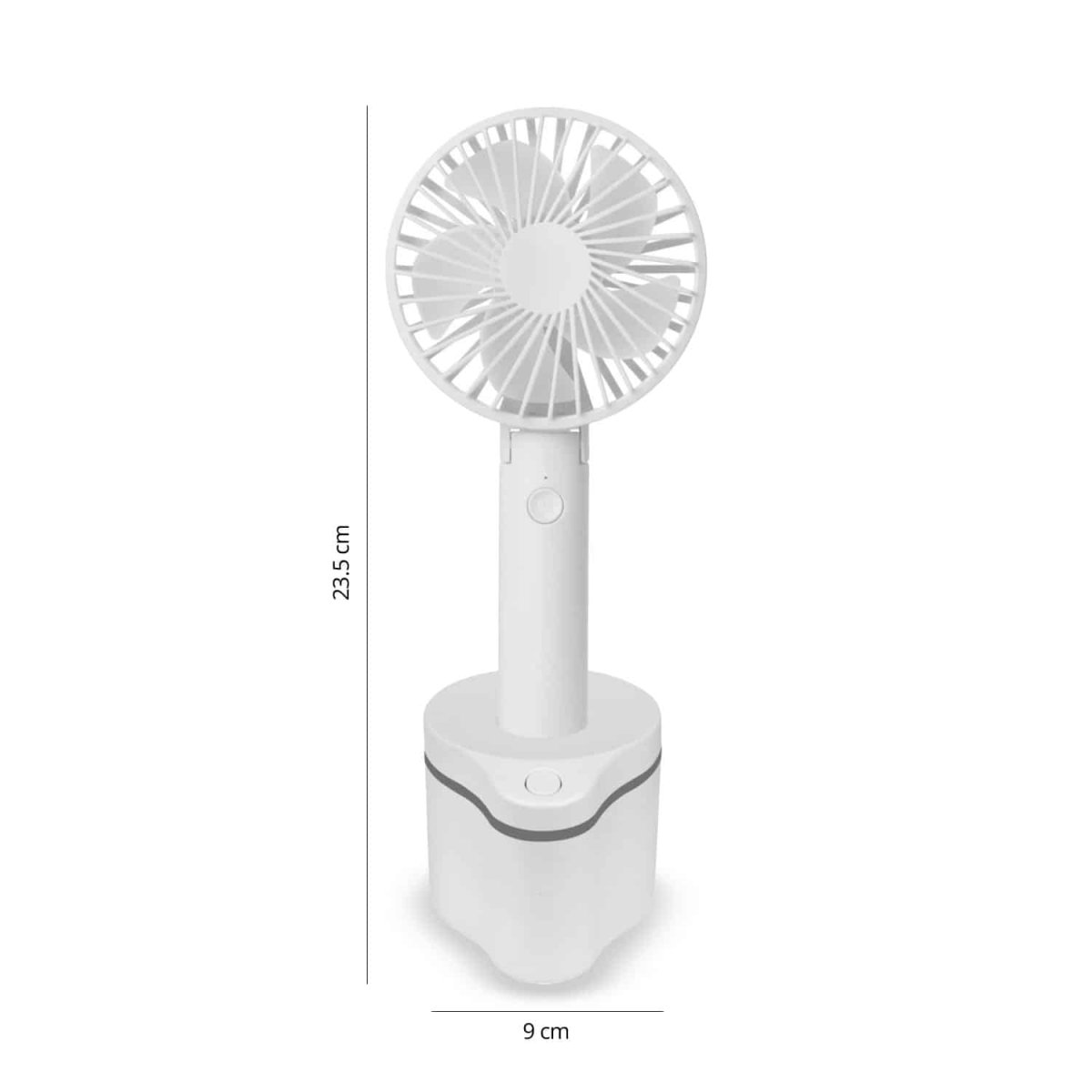 FlinQ Draagbare Ventilator Met Dockingstation - Afbeelding 4