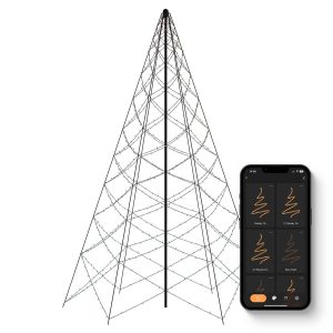 FlinQ 600 LED Luminus Slimme Kerstboom