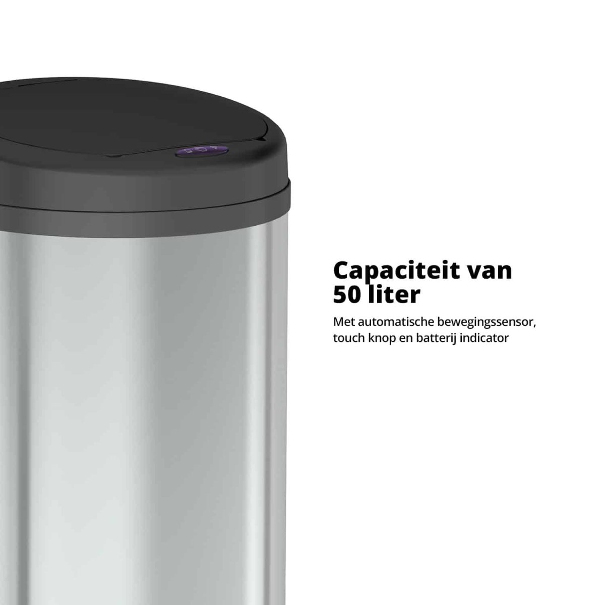 Tweedekans FlinQ Sensor Prullenbak Peak 50L - Afbeelding 6