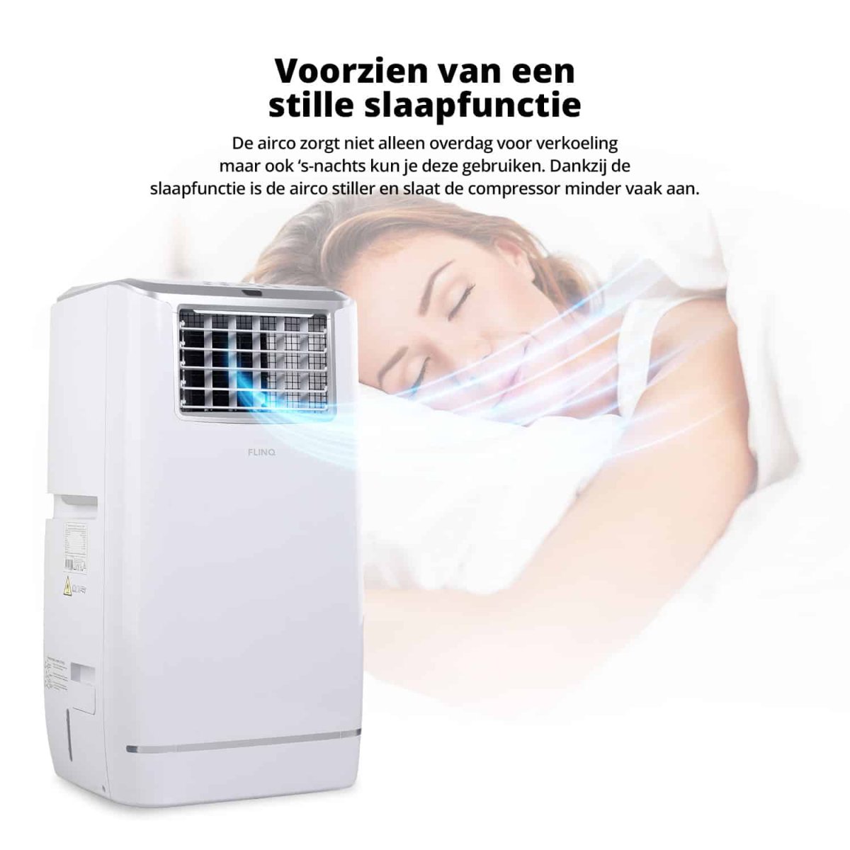 FlinQ Slimme Mobiele Airco 13000 BTU - Afbeelding 7
