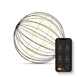 FlinQ Slimme Lichtbol Kerstverlichting
