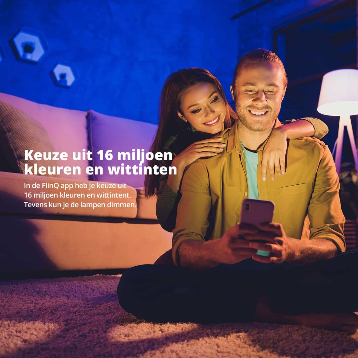 FlinQ Slimme Lampen E27 – 2-pack - Afbeelding 6