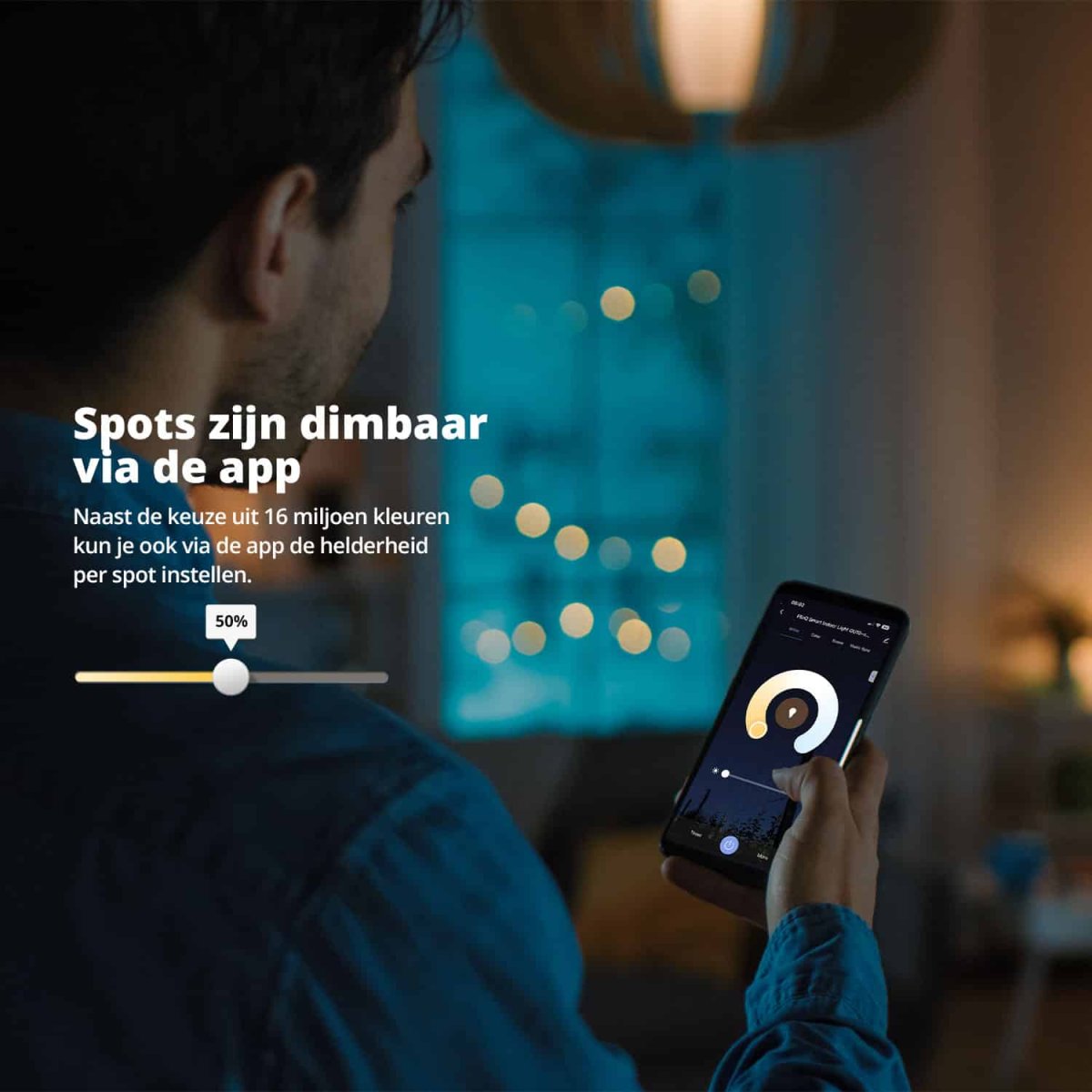 FlinQ Slimme Lampen GU10 – 3-pack - Afbeelding 4