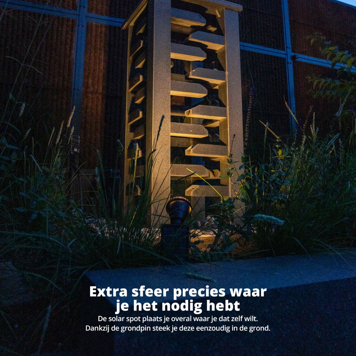 FlinQ Slimme Solar Grondspot - Afbeelding 4