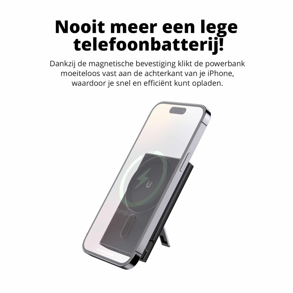 FlinQ MagSafe Powerbank 5000 mAh - Afbeelding 5