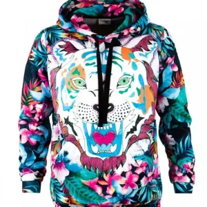 Flower Tiger Hoodie
