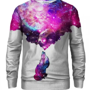Galactic Wolf Sweater