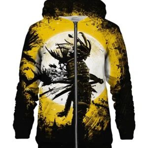 Golden Ghost Zip Hoodie