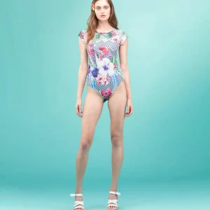 Jungle parrots roundneck bodysuit