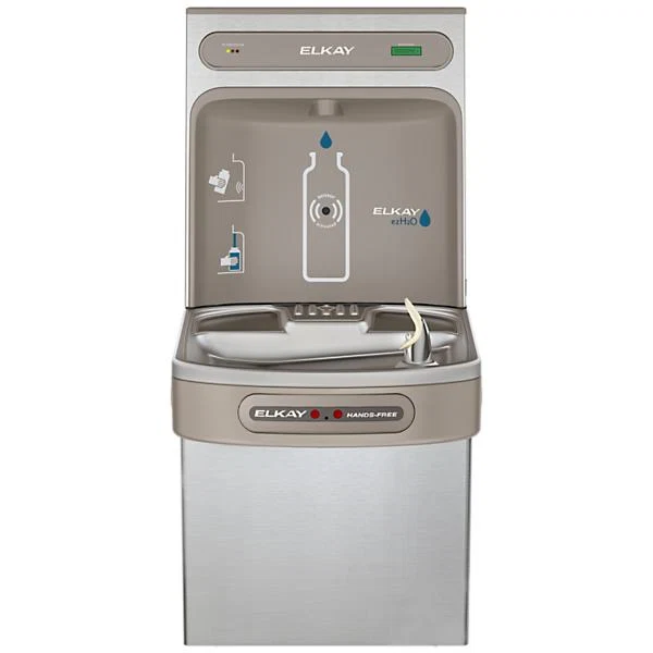 Watertappunt Elkay LZO8WSS2KN – Contactloze Drinkwaterfontein met razendsnel Waterfles Vulstation – RVS – Ideaal voor Scholen en Sportscholen | tot 5,7 liter per minuut - Max. 30 L/UUR - Afbeelding 6