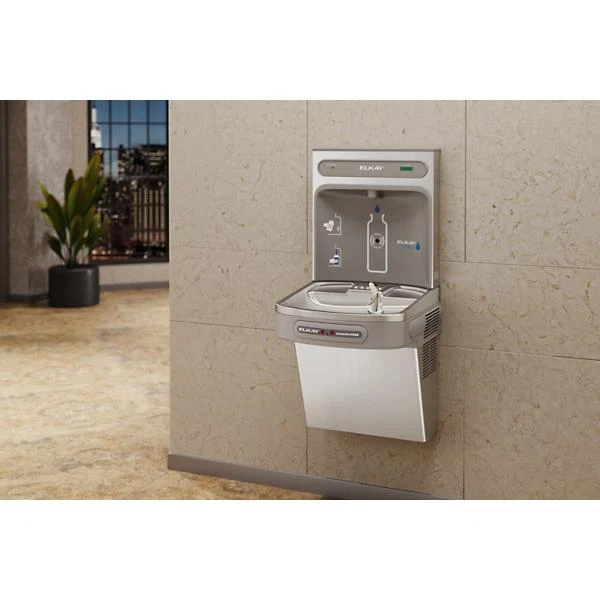 Watertappunt Elkay LZO8WSS2KN – Contactloze Drinkwaterfontein met razendsnel Waterfles Vulstation – RVS – Ideaal voor Scholen en Sportscholen | tot 5,7 liter per minuut - Max. 30 L/UUR - Afbeelding 5