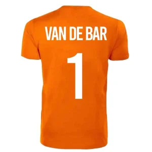 Oranje shirt | Edwin van de Bar