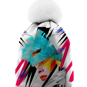 Pop-art Face beanie