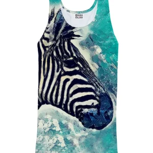 White stripes tank-top