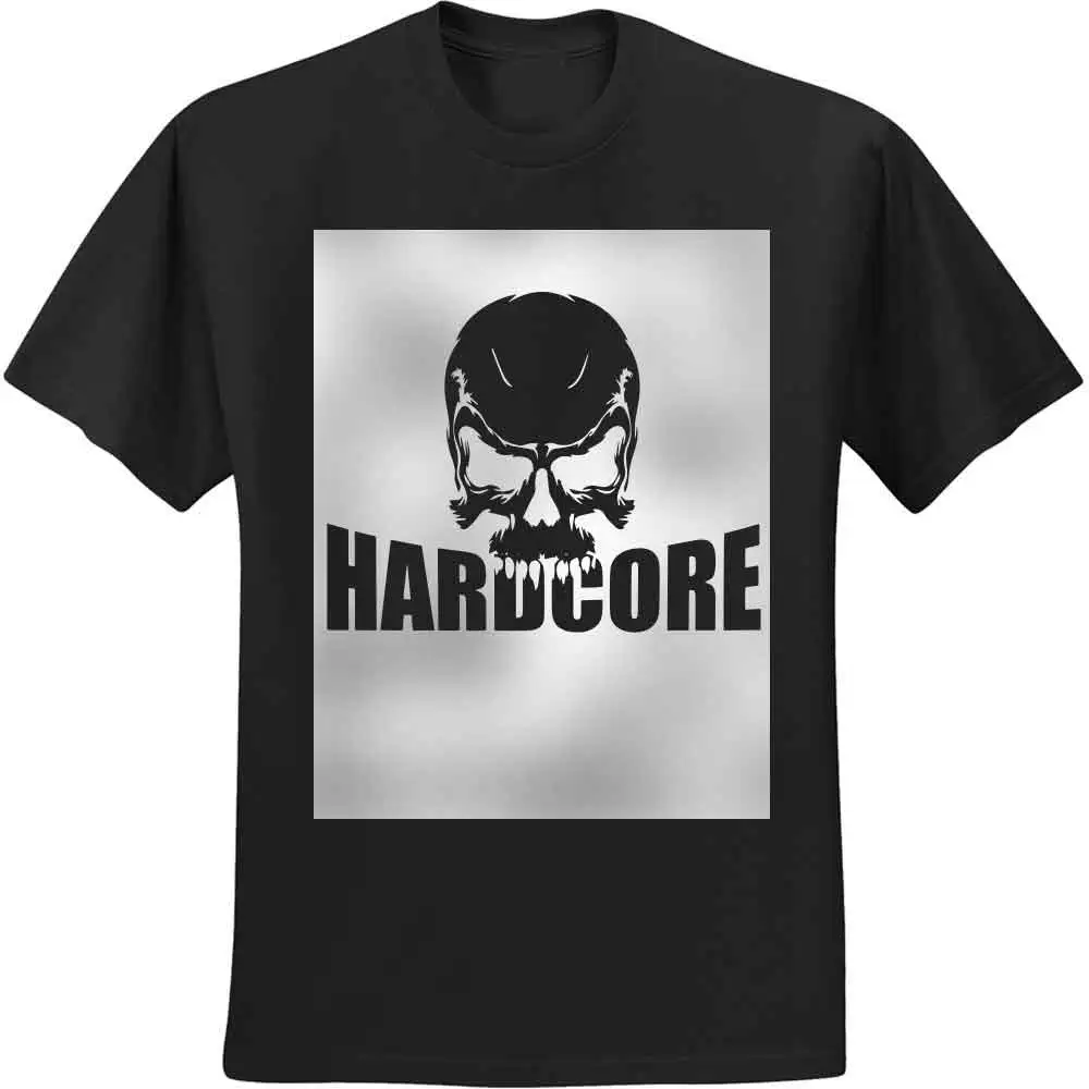 T-shirt Hardcore heren skull - Afbeelding 2