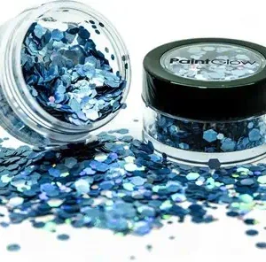 PaintGlow Chunky Glitter shakers – Cosmic Blue