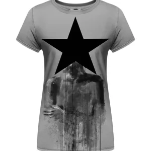 black star womens t-shirt