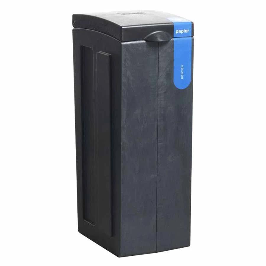 Trio Afvalbak afvalscheiding BonTon - drie afvalfracties (3 x 70 L, Rest, Papier en GFT) | Gerecycled materiaal - Afbeelding 6