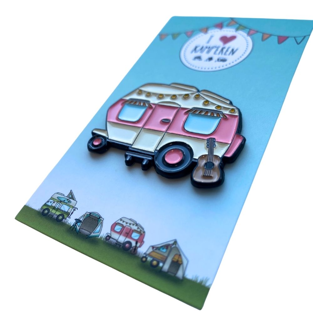 Voordeelset 5 emaille pins – speldje I love kamperen Collectie - Afbeelding 6