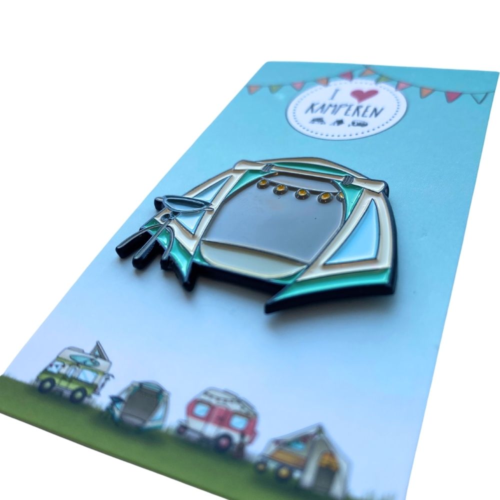 Voordeelset 5 emaille pins – speldje I love kamperen Collectie - Afbeelding 4